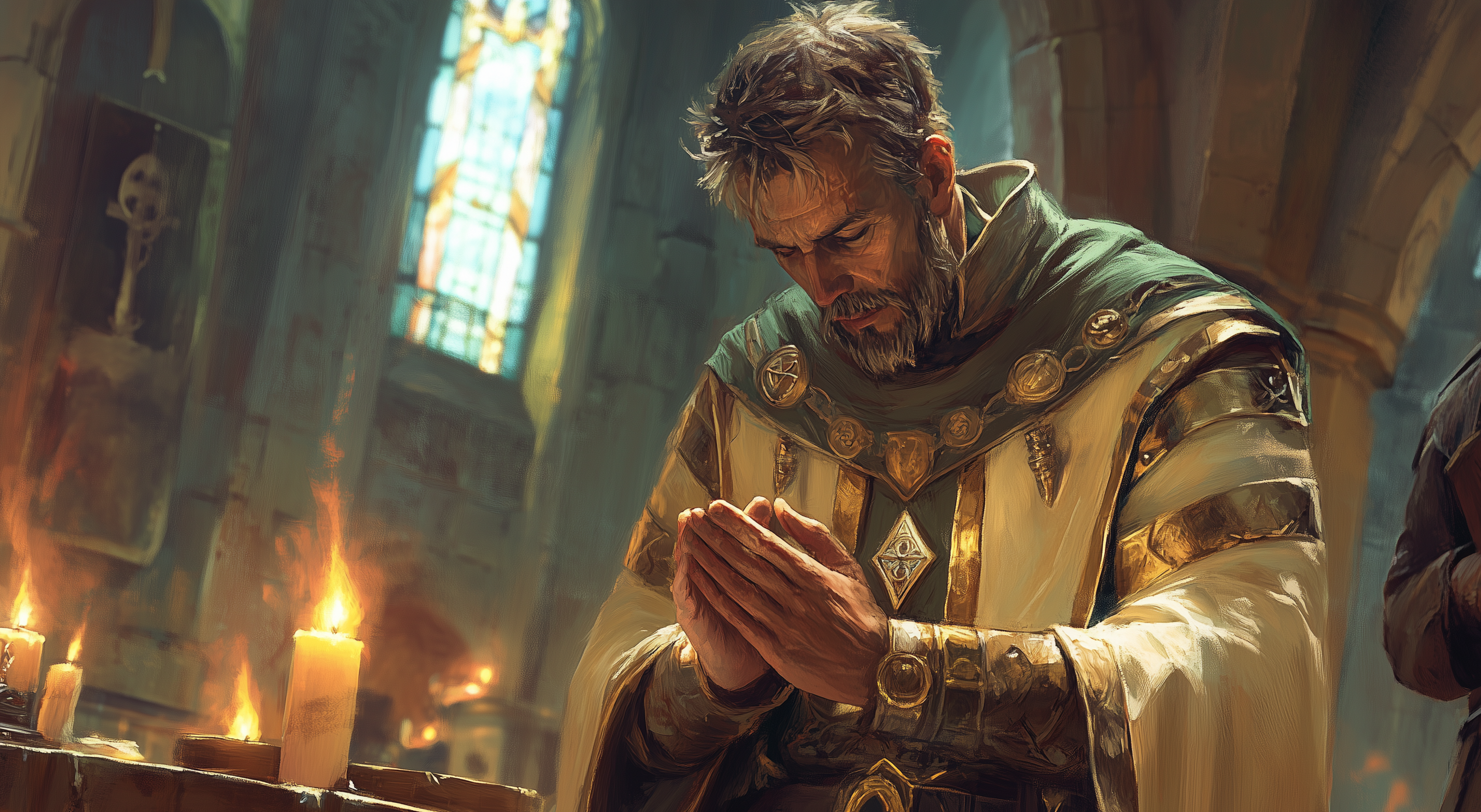 A Cleric's spiritual calling is a great obligation for standout characters