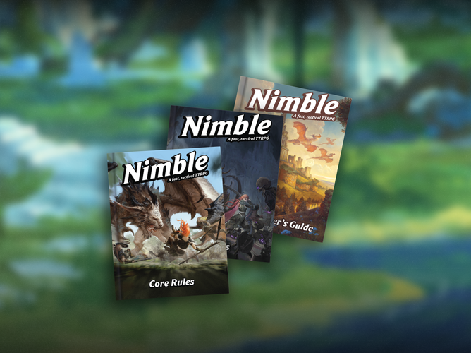 Nimble 2 Core Bundle – Fast Tactical TTRPG